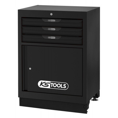 Bloc 3 tiroirs + porte 26'' pour SRM - KS Tools | 810.8003
