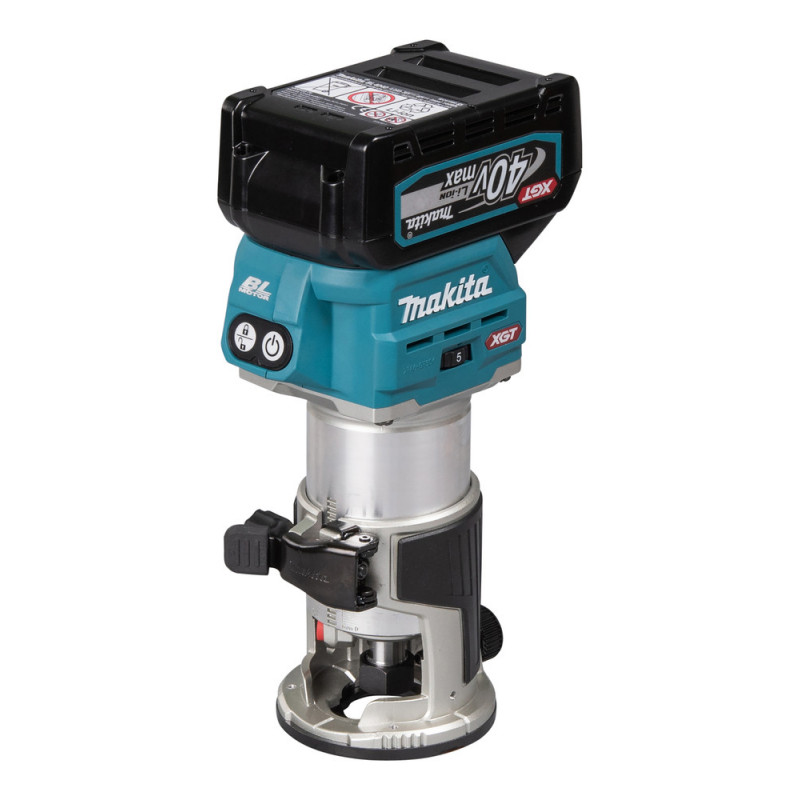 Défonceuse AFFLEUREUSE  XGT + BL4040×2 6&8MM  - Makita | RT001GM208