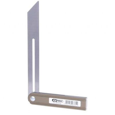 Fausse equerre à coulisse KS 250mm - talon en fonte, lame acier - KS Tools | 300.0230