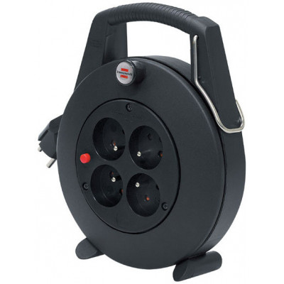 Enrouleur de câble Confort-Line CL-L noir 5m H05VV-F 3G1,0 - Brennenstuhl | 1102501