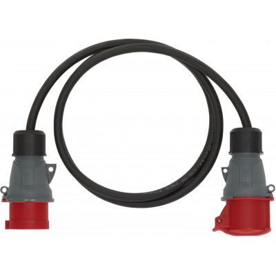Rallonge électrique avec fiche et prolongateur 3P+T 16A/415V, 2m H07RN-F 4G2,5 - Brennenstuhl | 1132931