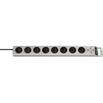 Multiprise Super-Solid avec parasurtenseur 13500A 8 prises 2,5m H05VV-F 3G1,5 - Brennenstuhl | 1153344318