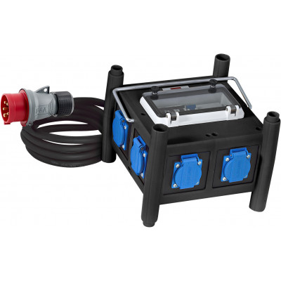 Coffret électrique mobile BDT 6M/16 IP44 2m H07RN-F 5G2,5 - Brennenstuhl | 1153661006