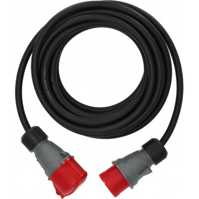 Rallonge électrique CEE, noire, IP44, 10m H07RN-F 5G2,5 - Brennenstuhl | 1167741