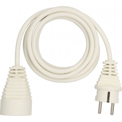 Rallonge électrique 2m H05VV-F 3G1,0, blanche - Brennenstuhl | 1168121