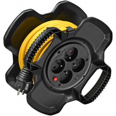 Enrouleur de câble X-GUM 20m H05VV-F 3G1,5 jaune - Brennenstuhl | 1169721200