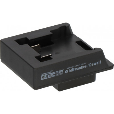 Adaptateur Milwaukee/Dewalt pour les projecteurs LED de la gamme Multi Battery 1 - Brennenstuhl | 1172640066