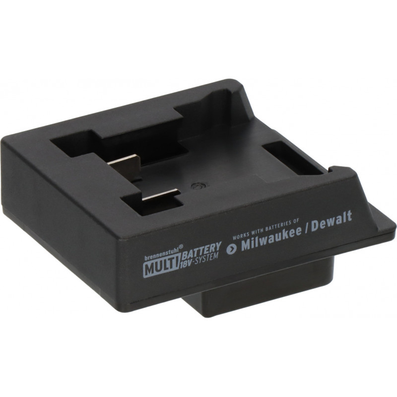 Adaptateur Milwaukee/Dewalt pour les projecteurs LED de la gamme Multi Battery 1 - Brennenstuhl | 1172640066
