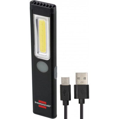 Lampe de poche LED PL 200 AC rechargeable 200lm, 10 p. dans un présentoir auto-v - Brennenstuhl | 1175590110
