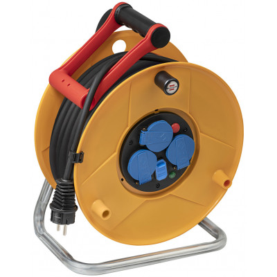 Enrouleur de câble Standard PRO avec ports USB, 40m H07RN-F 3G2,5, IP44 - Brennenstuhl | 1233121600
