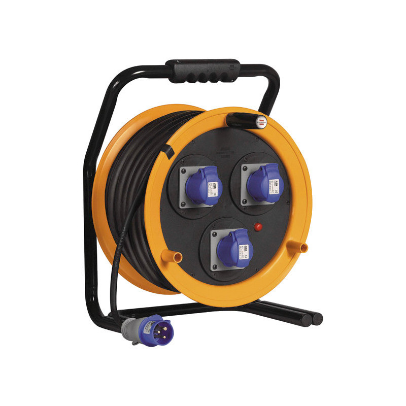 Rallonge Powerblock 4Prises À Clapets 5M H07Rn-F 3G2,5 Brennenstuhl