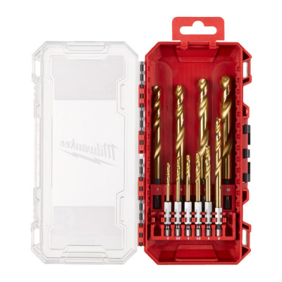 SET 10 FORET MÉTAUX HSS-G RED HEX - Milwaukee | 4932493865