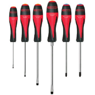 Boîte de 6 tournevis Ultimate - Fente et Pozidriv - KSTOOLS | 922.6040