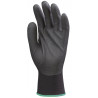 Gants EUROLITE 6640, nylon noir, paume enduite mousse PVC noir *CAR* - COVERGUARD | MOP6640