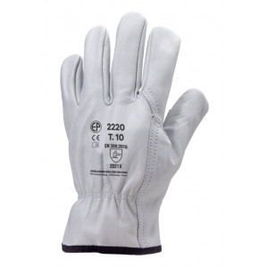 Gants maîtrise EUROSTRONG 2220 tout fleur vachette ecru *CAR* - COVERGUARD | MOP2220