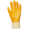 Gants EUROSTRONG 9310 coton enduit 3/4 nitrile jaune sup. - COVERGUARD | MO9310