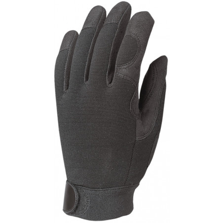 Gants EUROSTRONG 930 synthetique noir, renfort paume, velcro - COVERGUARD | MO930
