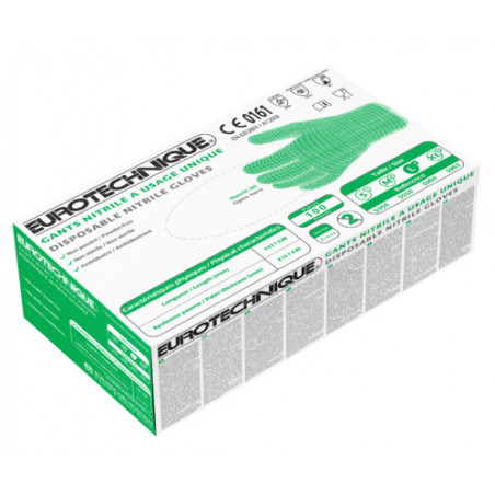 Gants EURO-ONE 5960 nitrile vert (100gts) - COVERGUARD | MO5960