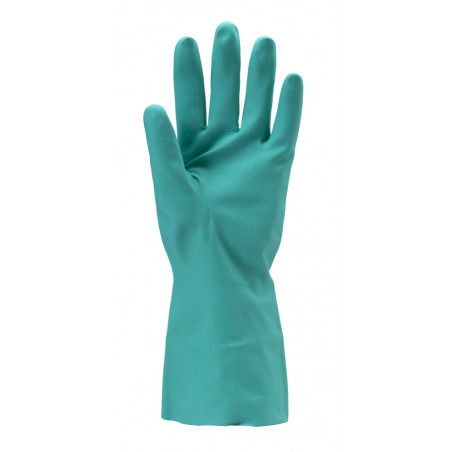 Gants EUROCHEM 5520 nitrile vert standard ép 0,38 mm, 33cm - COVERGUARD | MO5520