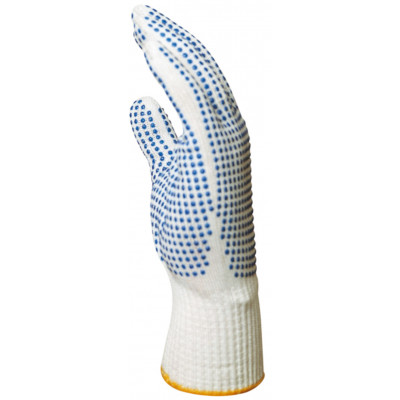 Gants EUROSTRONG 4367 polyester, picots bleus 2 faces - COVERGUARD | MO4367