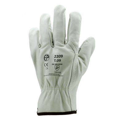Gants maîtrise EUROSTRONG 2210 tout fleur vachette sup. ecru - COVERGUARD | MO2210