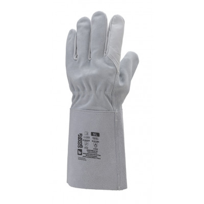Gants EUROWELD 200 TIG fleur chèvre, croute bovin manchette 15cm - COVERGUARD | 1WEL20