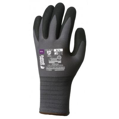 Gants EUROLITE 15N500 polyamide J15 double  enduction nitrile paume - COVERGUARD | 1NISG