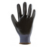 Gants EUROLITE 13N400 polyester gris J13 paume enduite nitrile noir - COVERGUARD | 1NICB