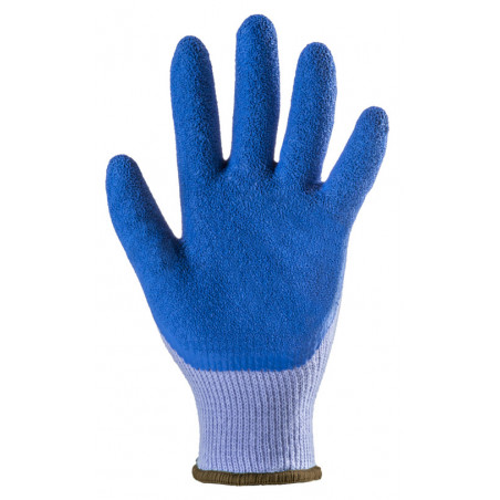 Gants EUROSTRONG SG800L, J10 polyester bleu, paume enduite latex bleu - COVERGUARD | 1LAAV