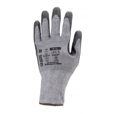 Gants EUROCUT P600 CUT F. HPPE J13 PU renfort pouce, tactile - COVERGUARD | 1CUPF00
