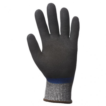 Gants EUROCUT N555 cut D. HPPE J13 double enduit nitrile main + paume sandy - COVERGUARD | 1CRFN
