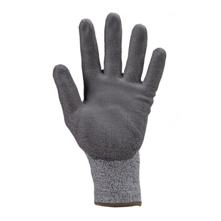 Gants EUROCUT 1CRAG CUT C. HDPA gris J13 paume enduite PU gris - COVERGUARD | 1CRAG
