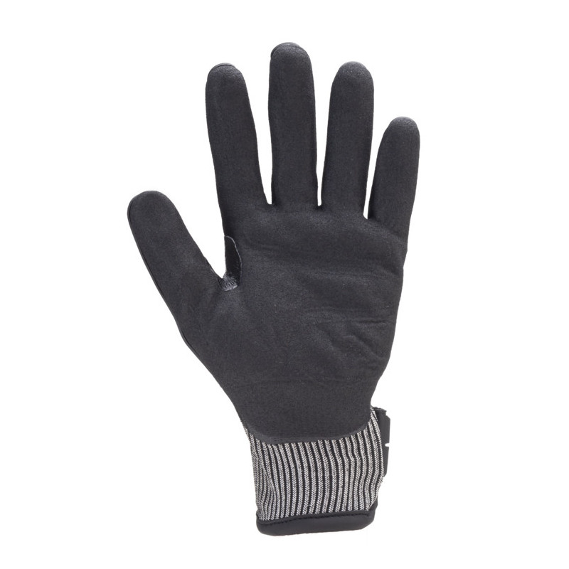 Gants EUROCUT IMPACT 200 rouge CUT D double enduit 3/4 nitrile noir + TPR - COVERGUARD | 1CHIC30