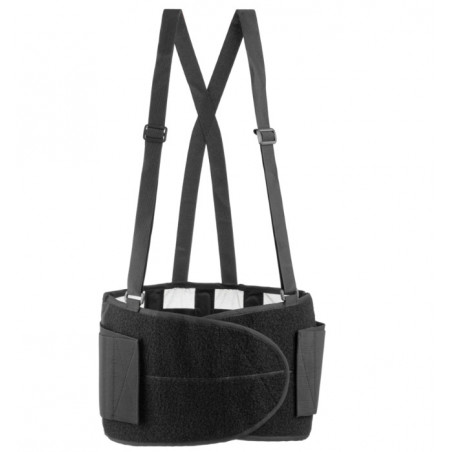 Ceinture lombaire - LUMBAR BELT - Bretelles élastiquées + Scratch - Noir - COVERGUARD | MO78105