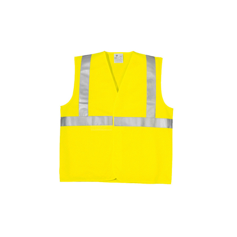 Gilet de sécurité - YARD - 100% PES + Baudrier - Jaune HV - COVERGUARD | MO70206