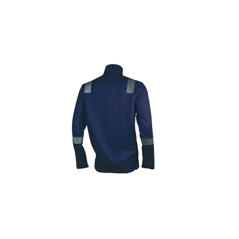 Veste - THOR - 78% Coton/20% Polyester/2% Fibre antistatique 300g/m2 + Bandes - Marine - COVERGUARD | 8MTHJN