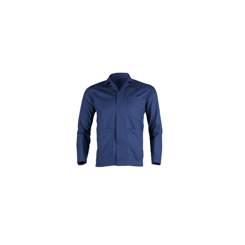 Veste - INDUSTRY - 65% PES/35% CO 245g/m2 - Bleu Royal - COVERGUARD | 8INJA