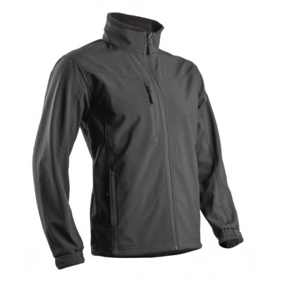 Veste Softshell - YANG II - 94% PES/6% EA + TPU membrane + Polaire - 310g/m2 - Noir - COVERGUARD | 5YANS10