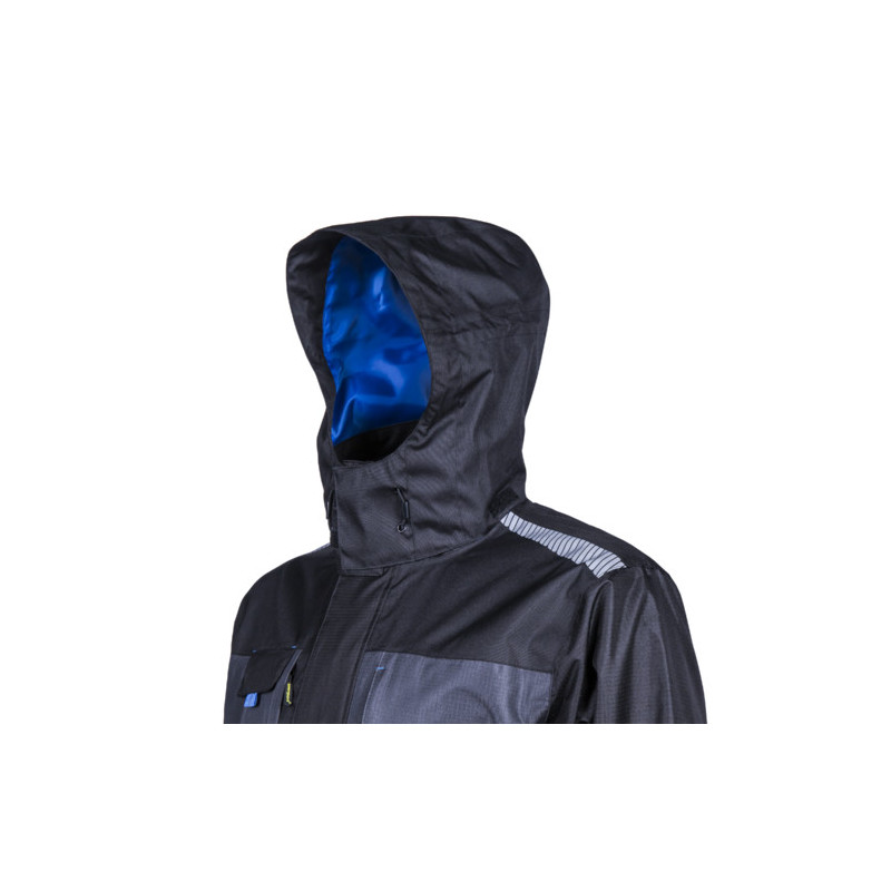 Parka 3/1 - WANI - Parka: Ripstop 100% PES enduit PVC + Veste: Softshell 3 couches 300g/m2 - Marine - COVERGUARD | 5WAN01