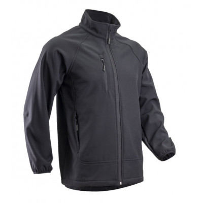 Veste Softshell - SOBA - 94% PES/6% EA + TPU membrane + Polaire - 290g/m2 - Noir - COVERGUARD | 5SOB010