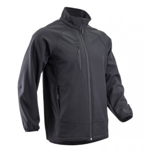 Veste Softshell - SOBA - 94% PES/6% EA + TPU membrane + Polaire - 290g/m2 - Noir - COVERGUARD | 5SOB010