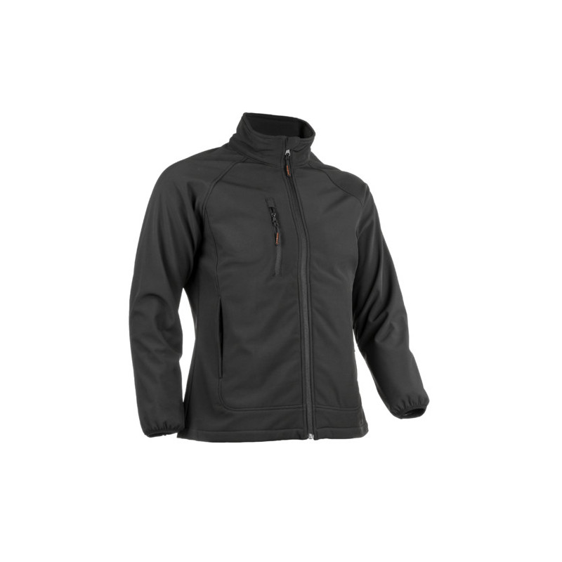 Veste Softshell - SHIKIMI - 94% PES/6% EA + TPU membrane + Polaire - 290g/m2 - Noir - COVERGUARD | 5SHI010