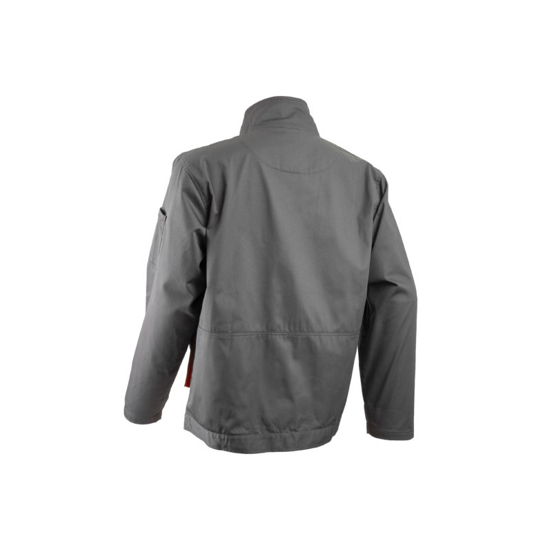 Veste - PADDOCK II - 60% CO/40% PES 245g/m2 - Gris/Orange - COVERGUARD | 5PAV150