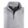 Sweat - ORCKA - Molleton 70% CO/30% PES + TPU membrane + Micromink 520g/m2 - Gris chiné clair - COVERGUARD | 5ORC550