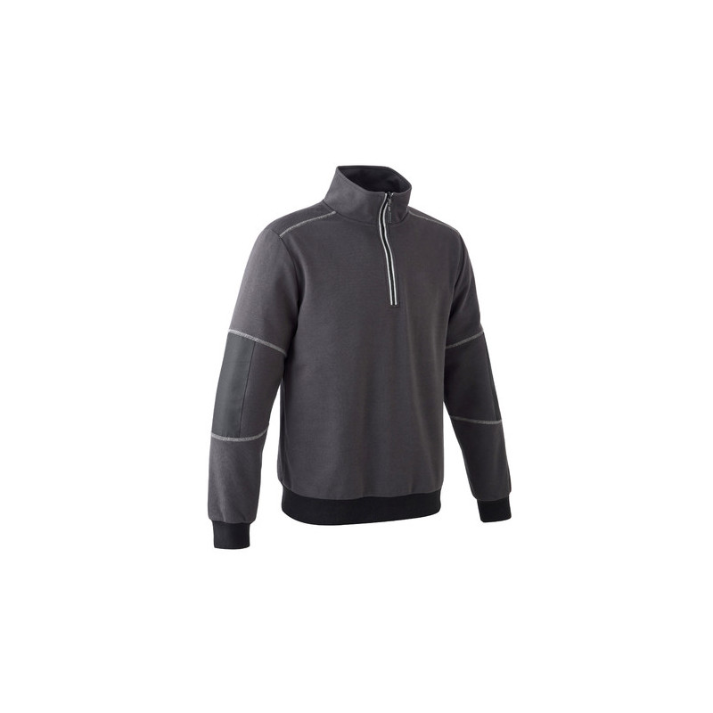 Sweat - ORCKA - Molleton 70% CO/30% PES + TPU membrane + Micromink 520g/m2 - Anthracite - COVERGUARD | 5ORC150