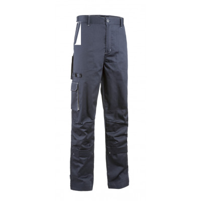 Pantalon - NAVY II - 60% CO/40% PES 245g/m2 - Marine/Gris - COVERGUARD | 5NAP050
