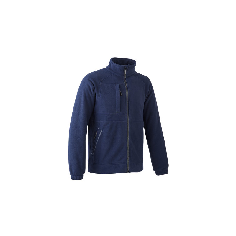 Veste - KOALA - Polaire 100% PES recyclé - 350g/m2 - Marine - COVERGUARD | 5KOA120