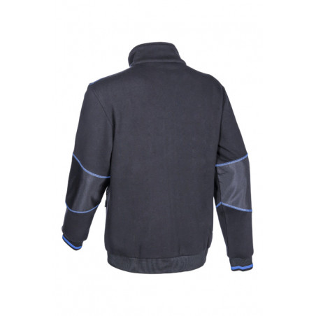 Veste thermique - KIJI - Molleton 70% CO/30% PES 300g/m2 + Empiècements 300D Oxford - Noir - COVERGUARD | 5KIJ01