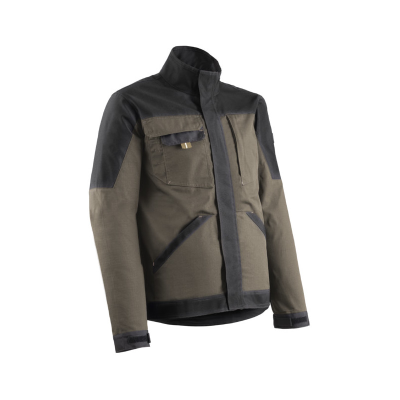 Veste - CRISTOBAL - RIPSTOP 60% CO/40% PES 280g/m2 + Stretch + Oxford - Tabac/Caramel - COVERGUARD | 5CRJ300