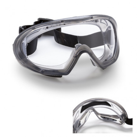 Lunettes masque STORMLUX acétate Incolore N 3 4 F  0% métal - COVERGUARD | 6STOC00